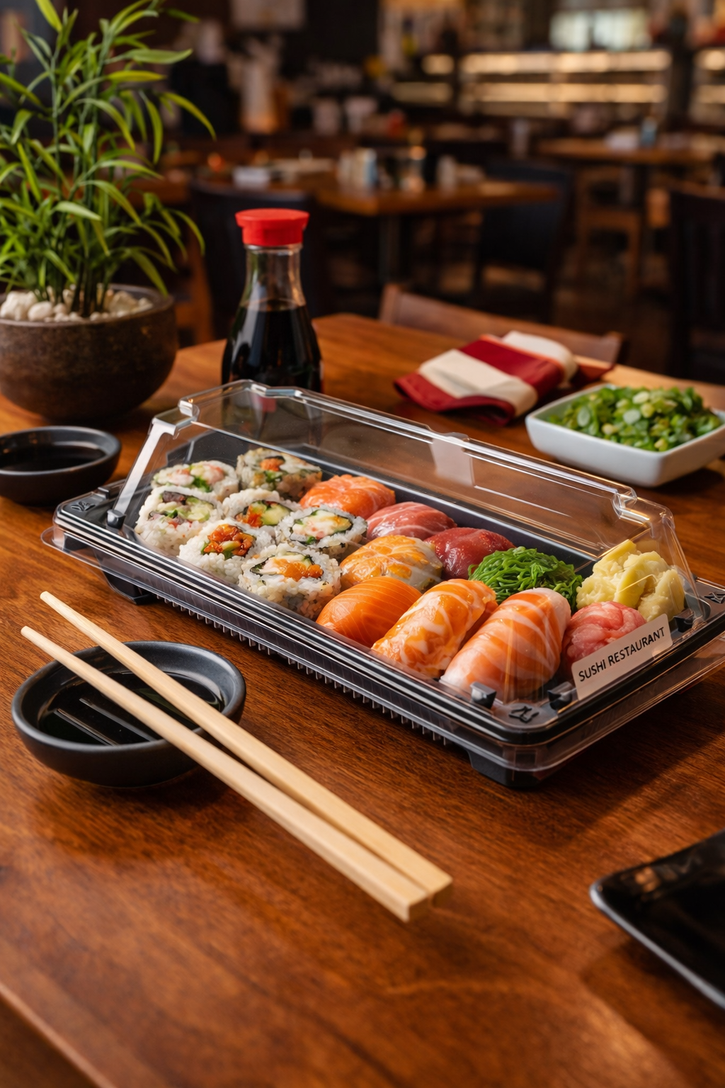 Dipack 160×91 Sushi Kabı