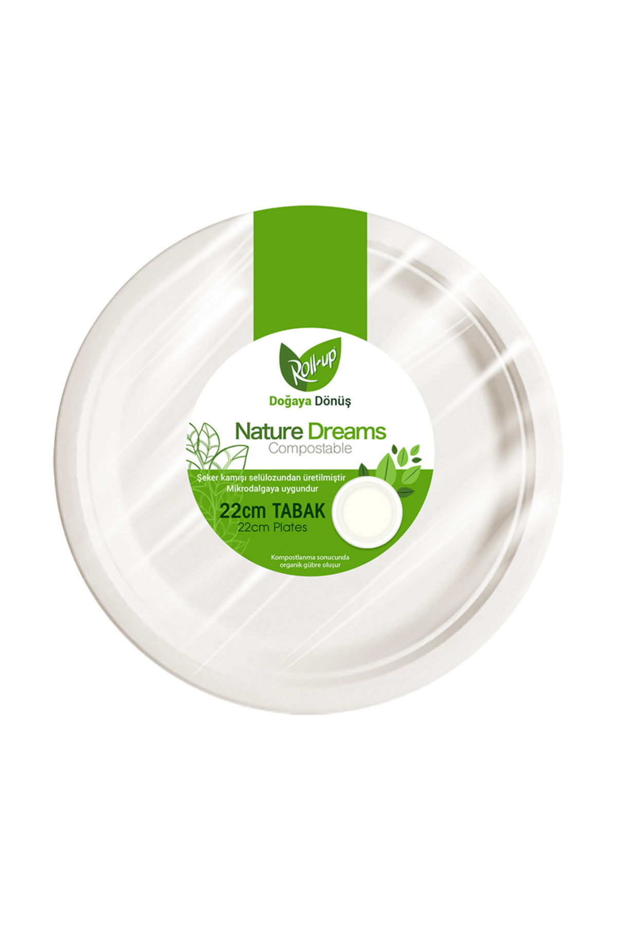 Roll-Up Nature Dreams 22 cm Bambu Tabak 25 Adet