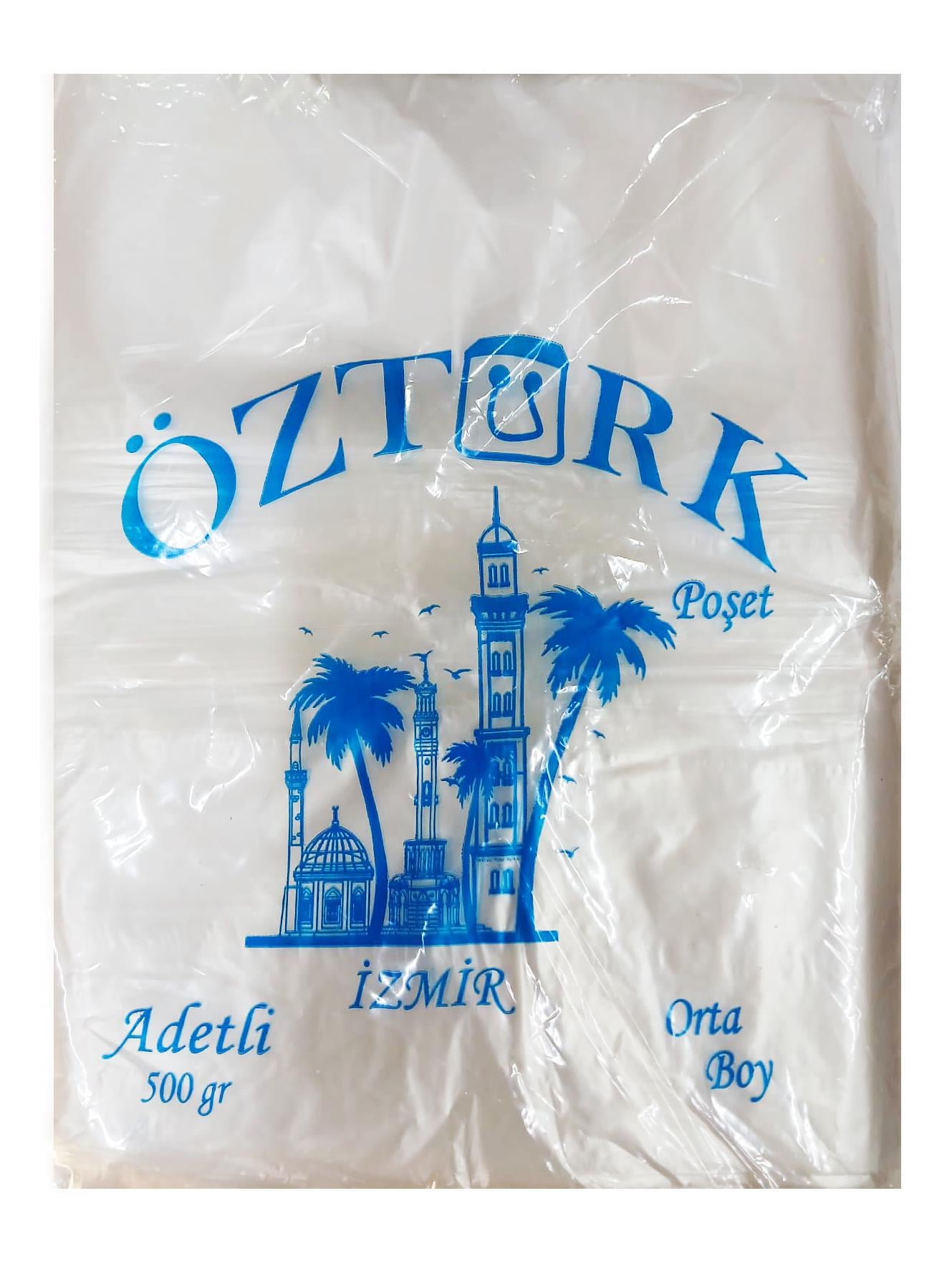 Öztürk Orta Boy Hışır Poşet 0,5 Kg Adetli