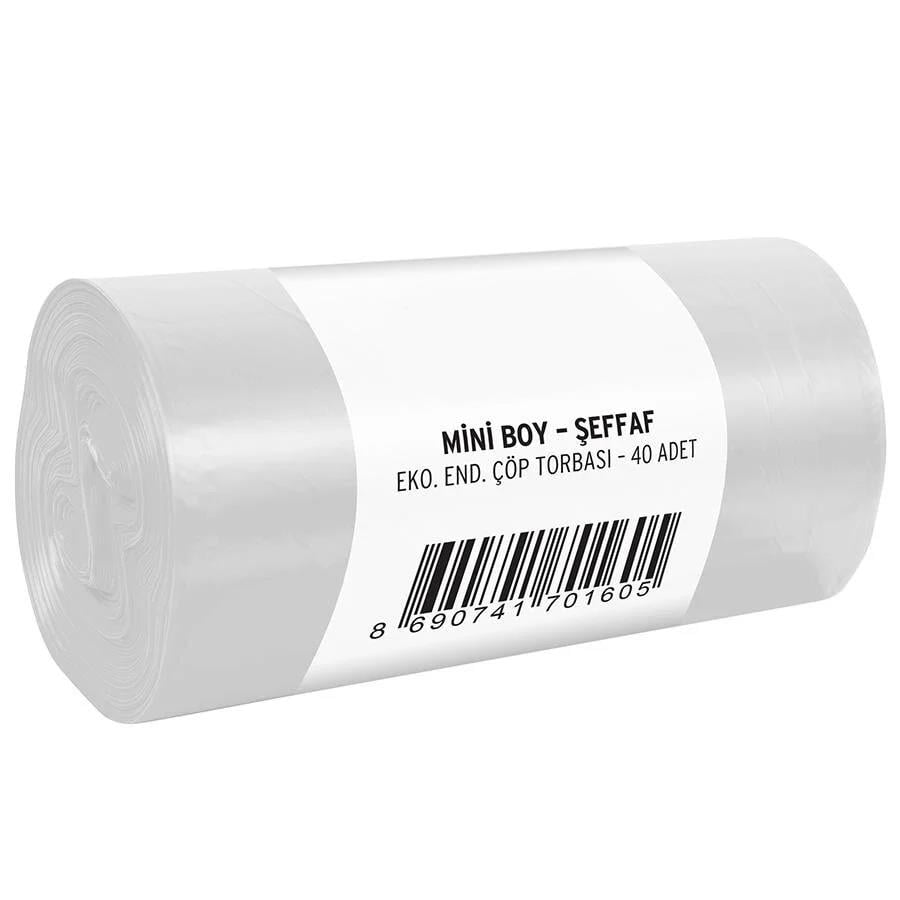 Mini Boy Çöp Torbası 40x47 cm 40lı Paket