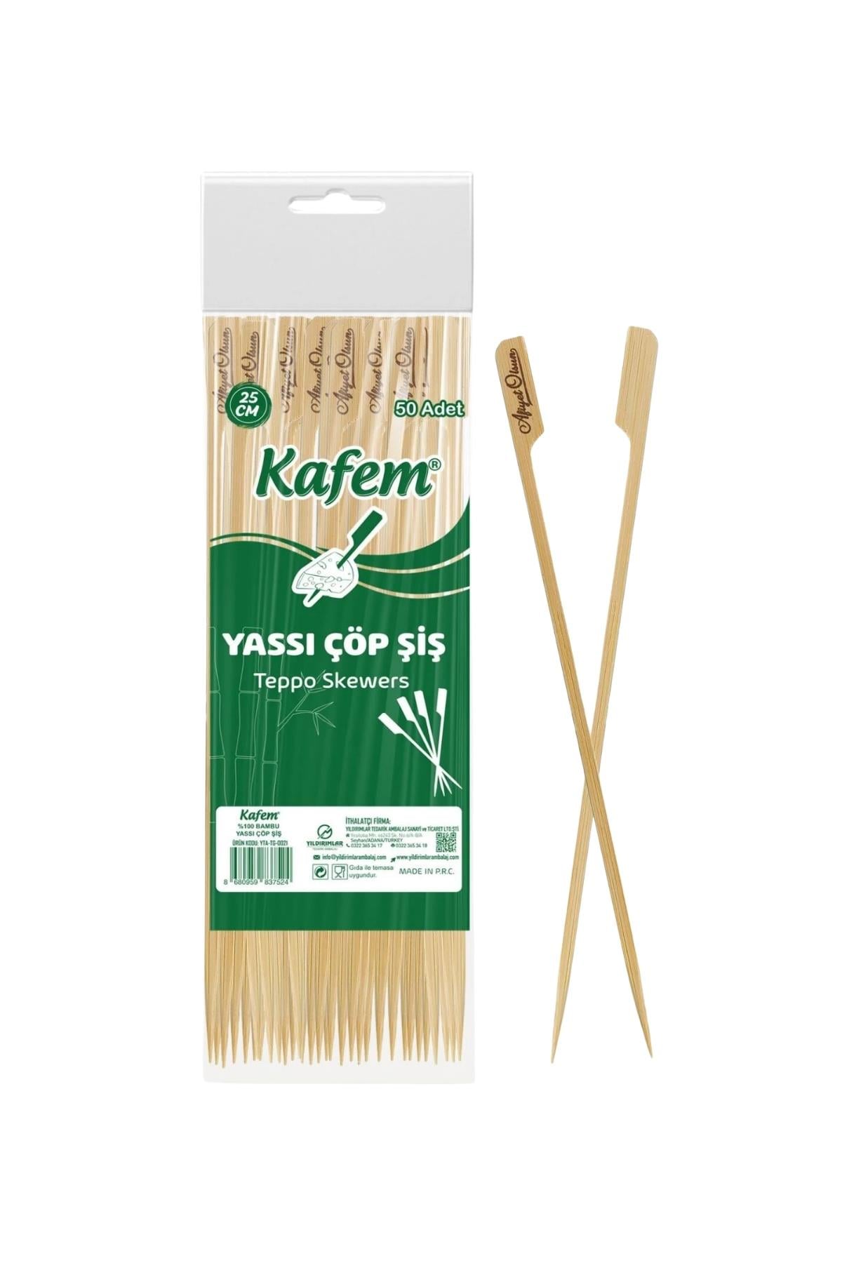 Yassı Çöp Şiş 25 cm