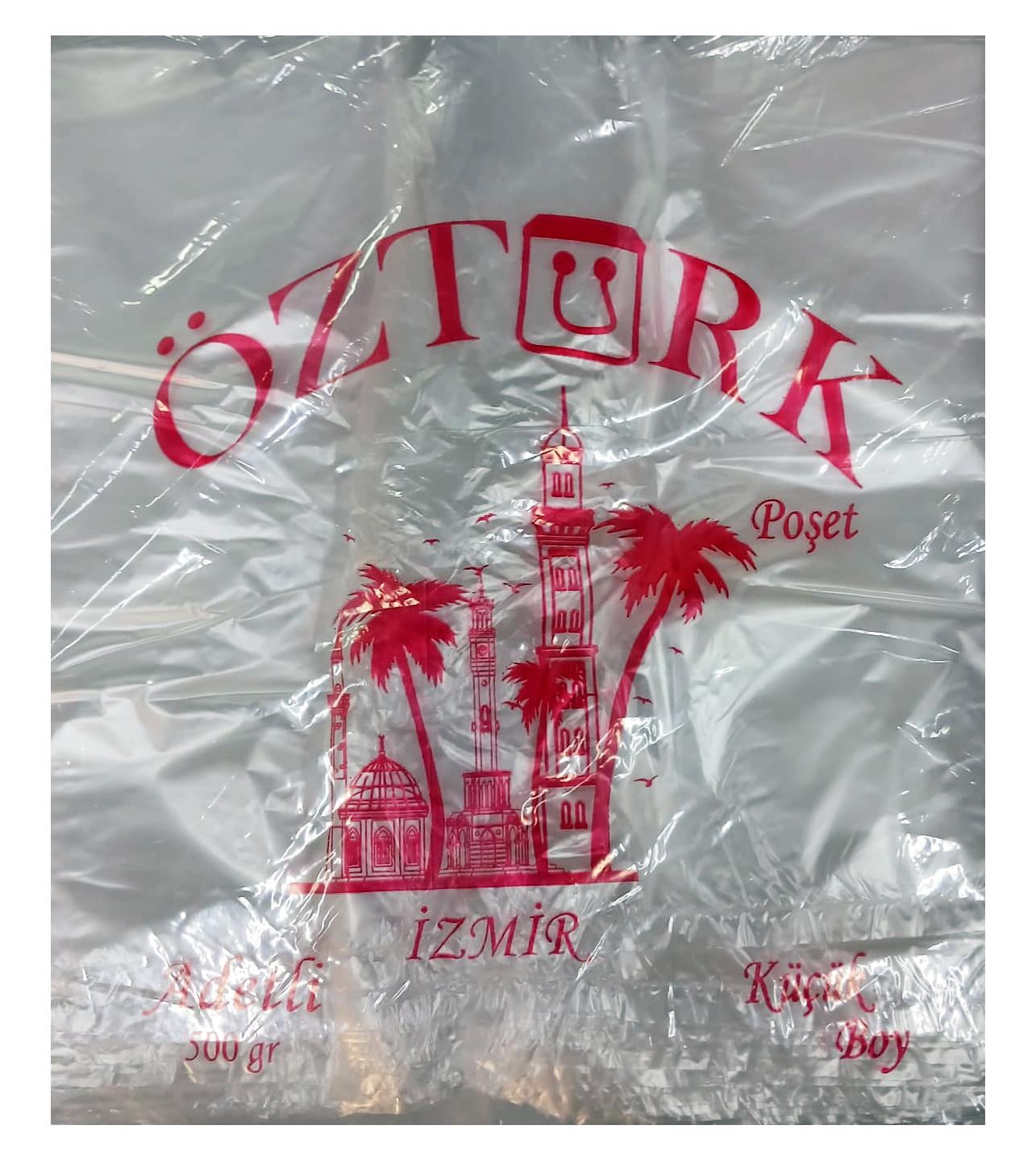 Öztürk Küçük Boy Hışır Poşet 0,5 Kg Adetli
