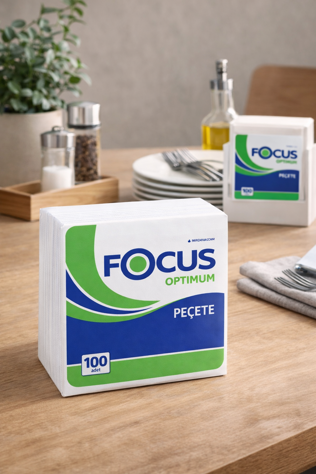 Focus Kare Peçete 100lü