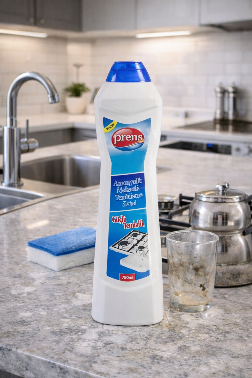 Prens Mekanik Temizleme Sıvısı Amonyaklı 750 ml
