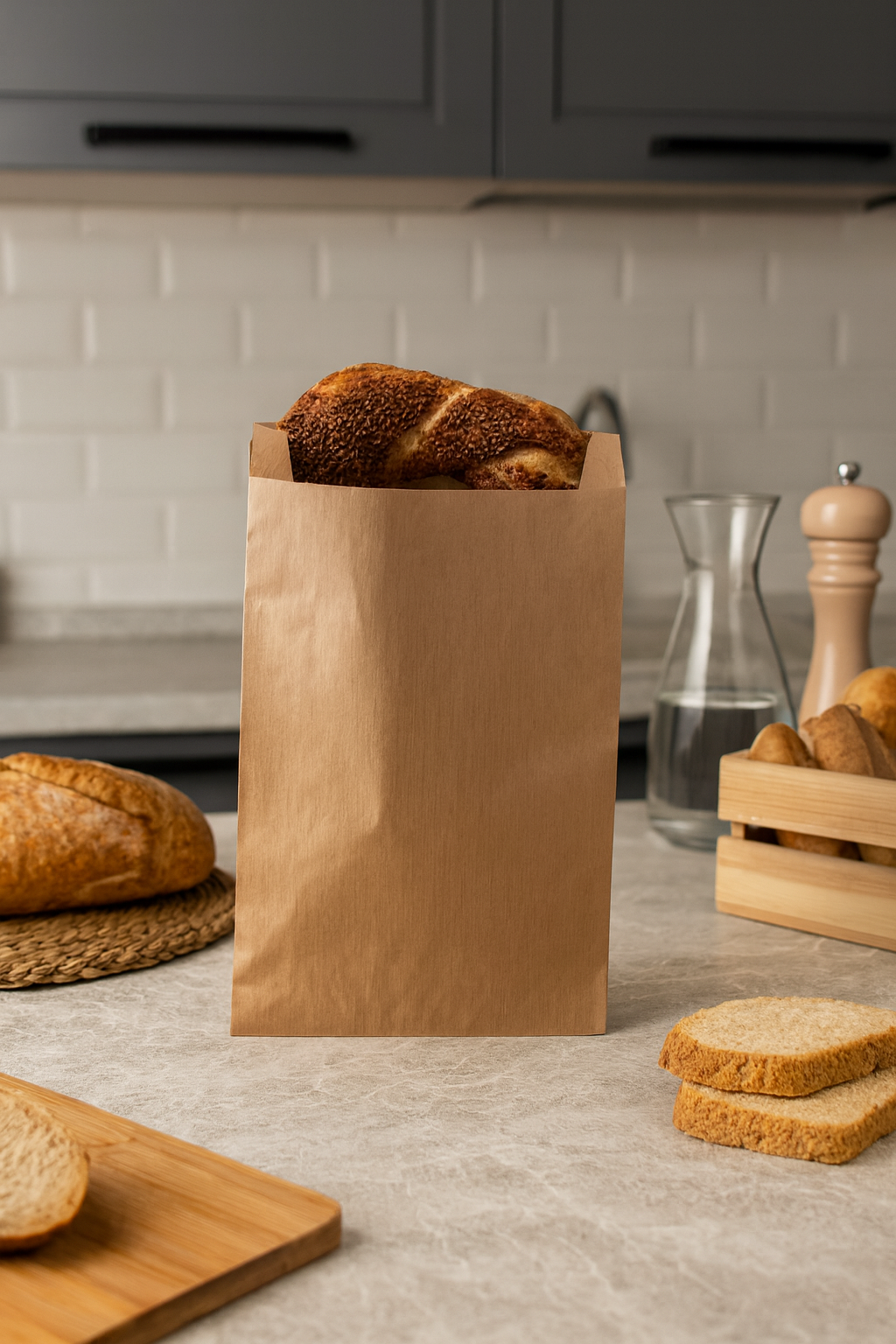 15x33 cm Kraft Şamua Kese Kağıdı 10 KG