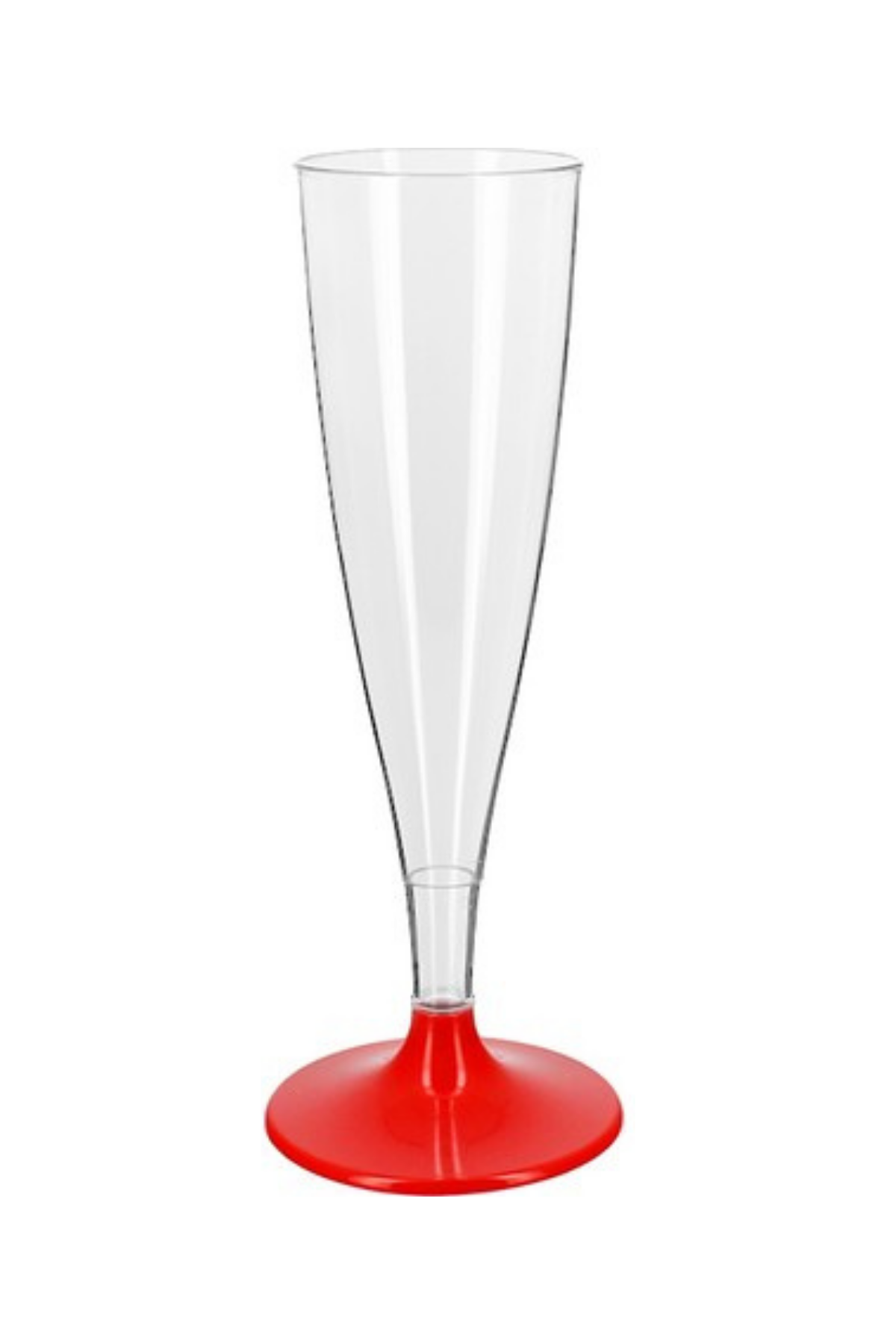 Plastik Kristal Şampanya Kadehi 10lu