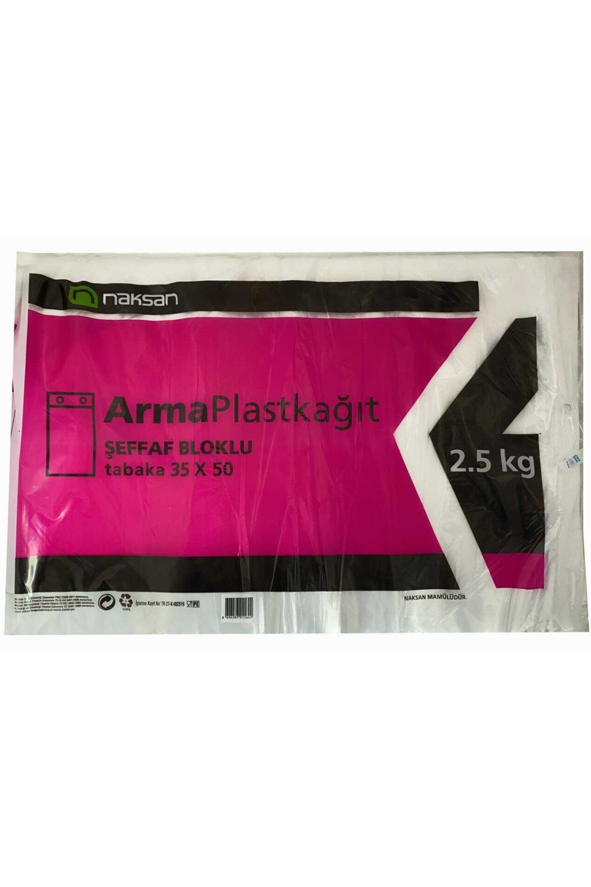İnce Tabaka Plast Kağıt 35x50 cm 2.5 KG