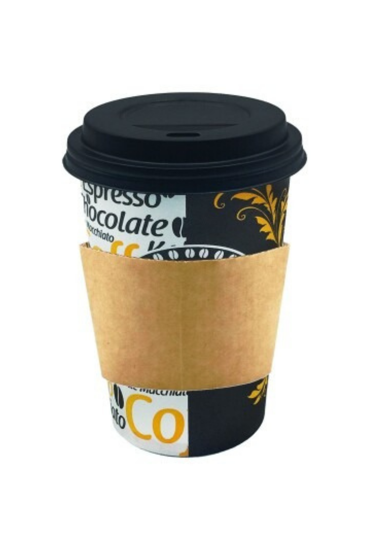 12 oz Sleeve Karton Bardak Tutucu 25li