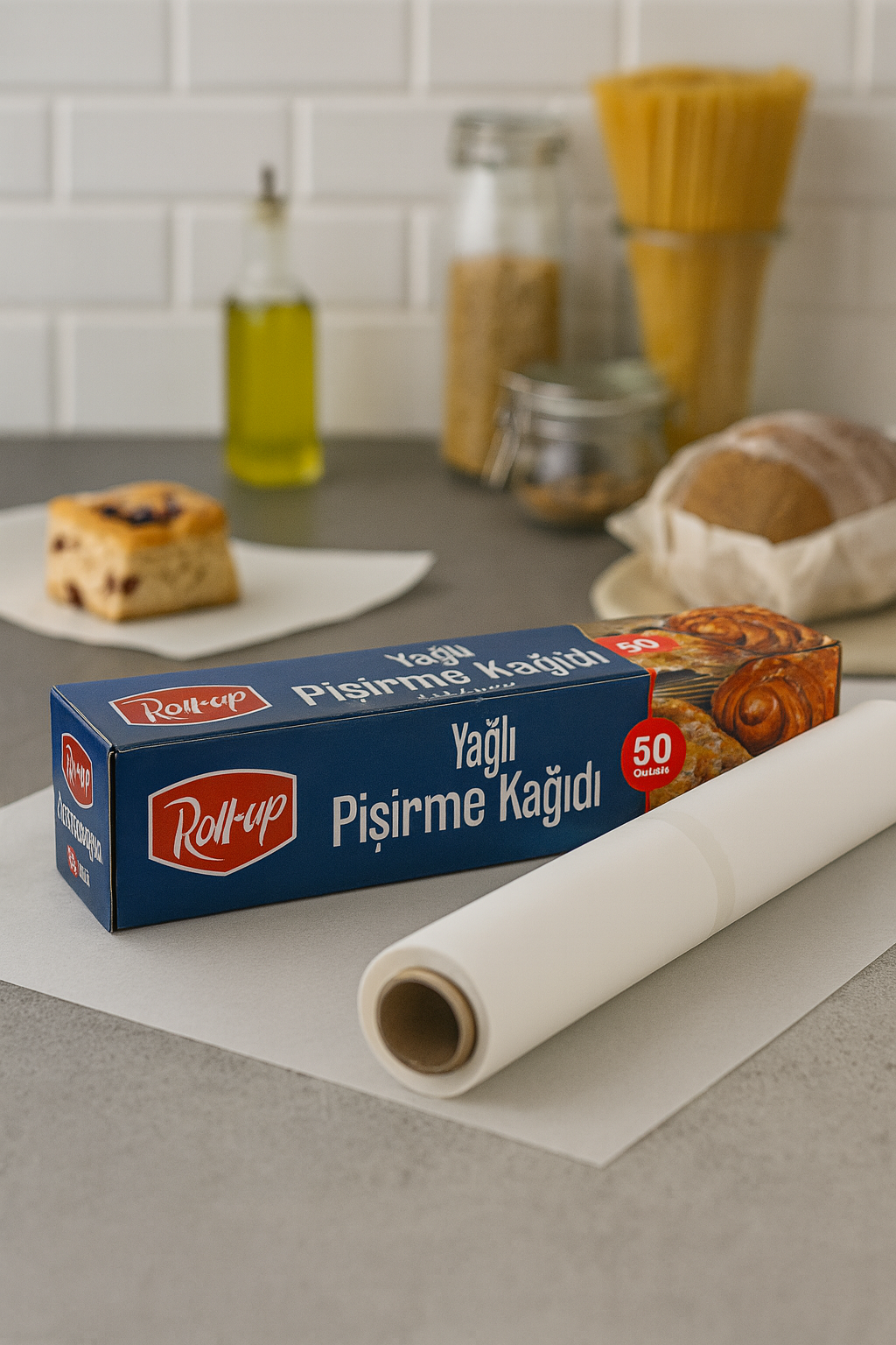 Roll-up Pişirme Kağıdı 37 cm 50 mt