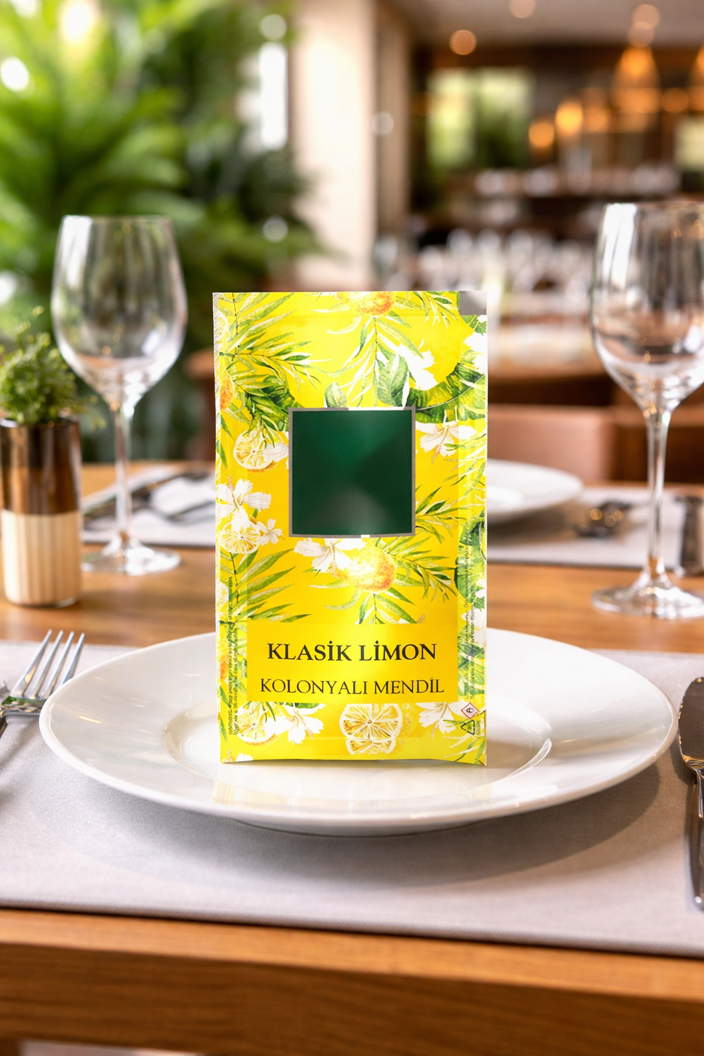 Limon Kolonya Esanslı Islak Mendil 1000li