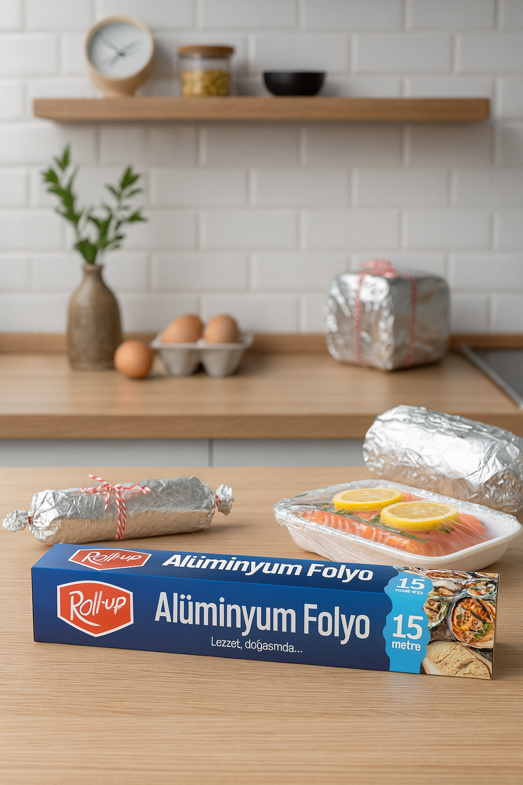 Roll-Up Alüminyum Folyo 30 cm 15 mt