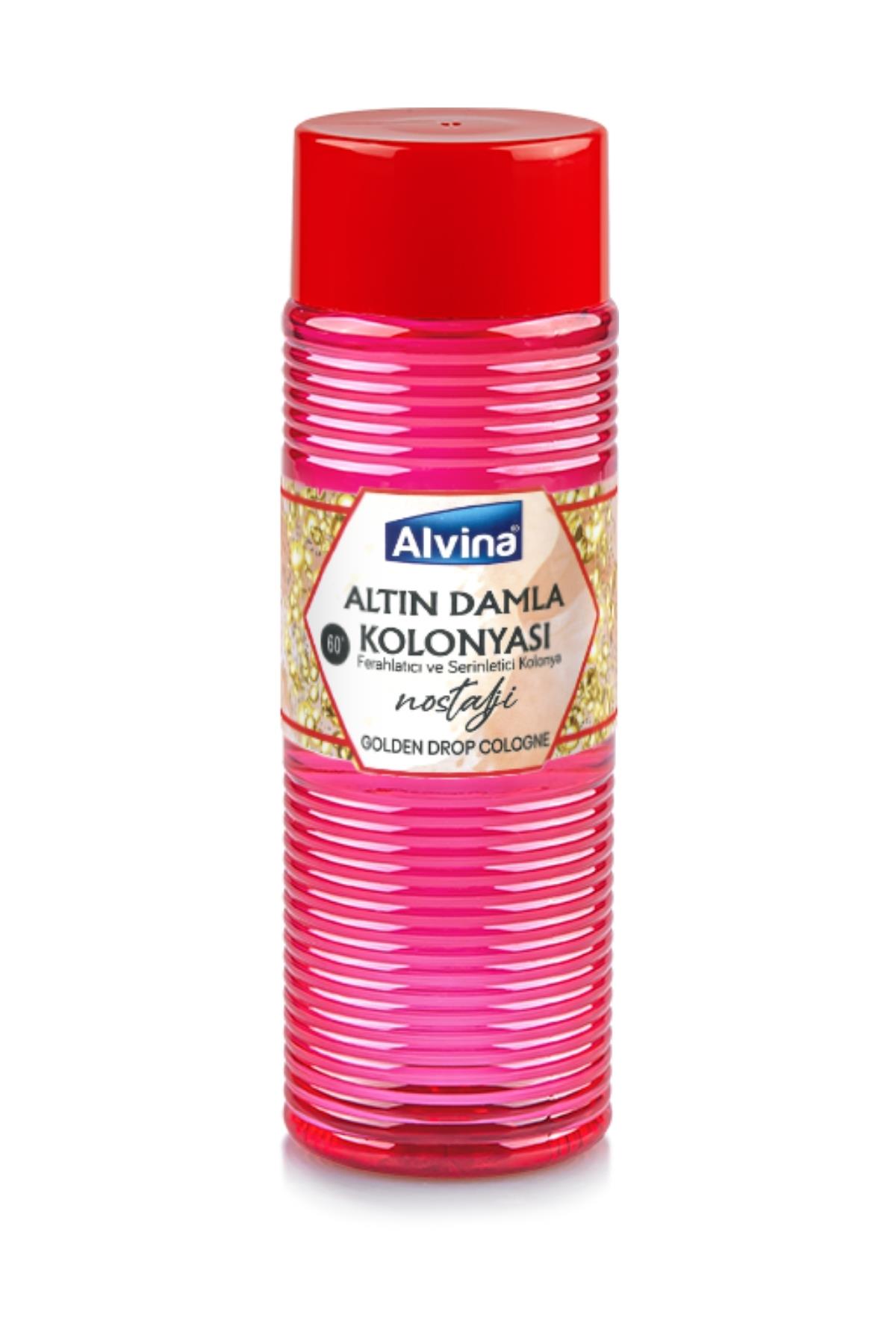 Alvina 60 Derece Altın Damla Kolonyası 400 ml