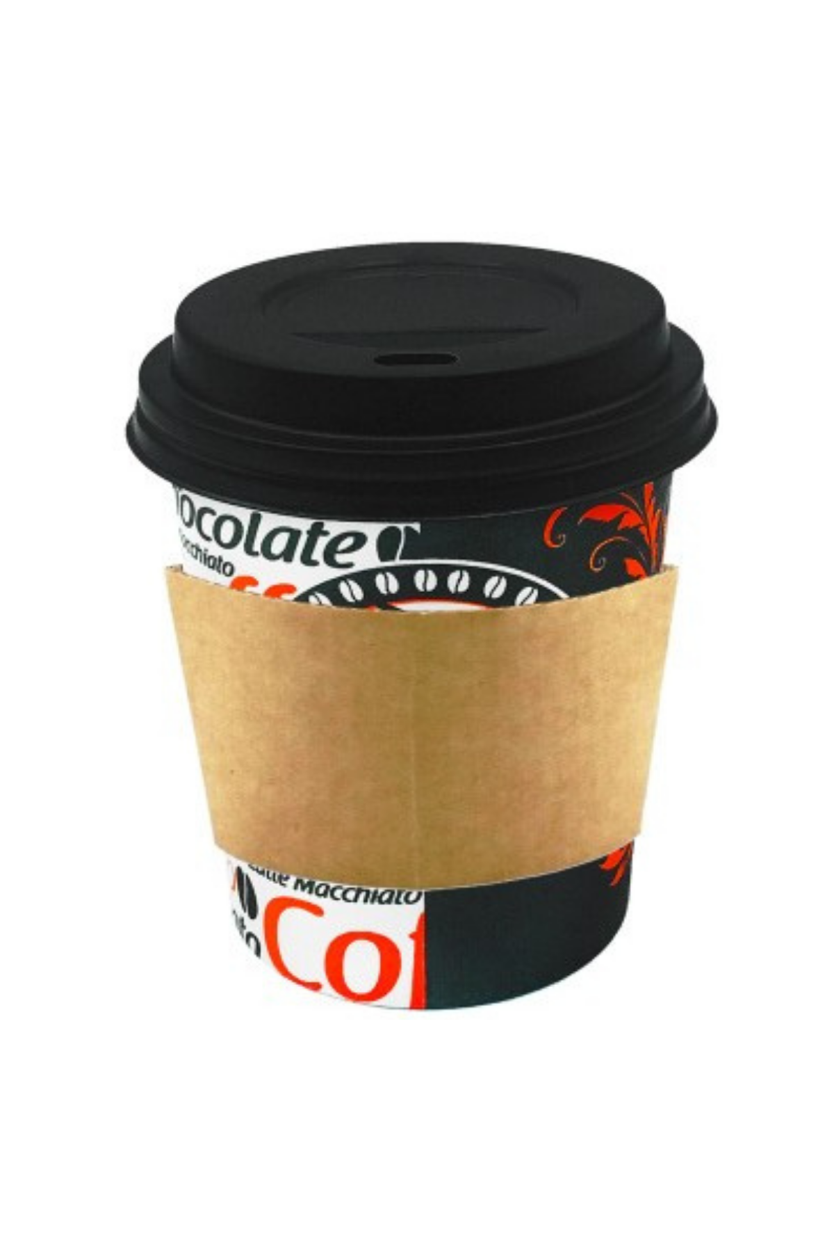 8 oz Sleeve Karton Bardak Tutucu 25li