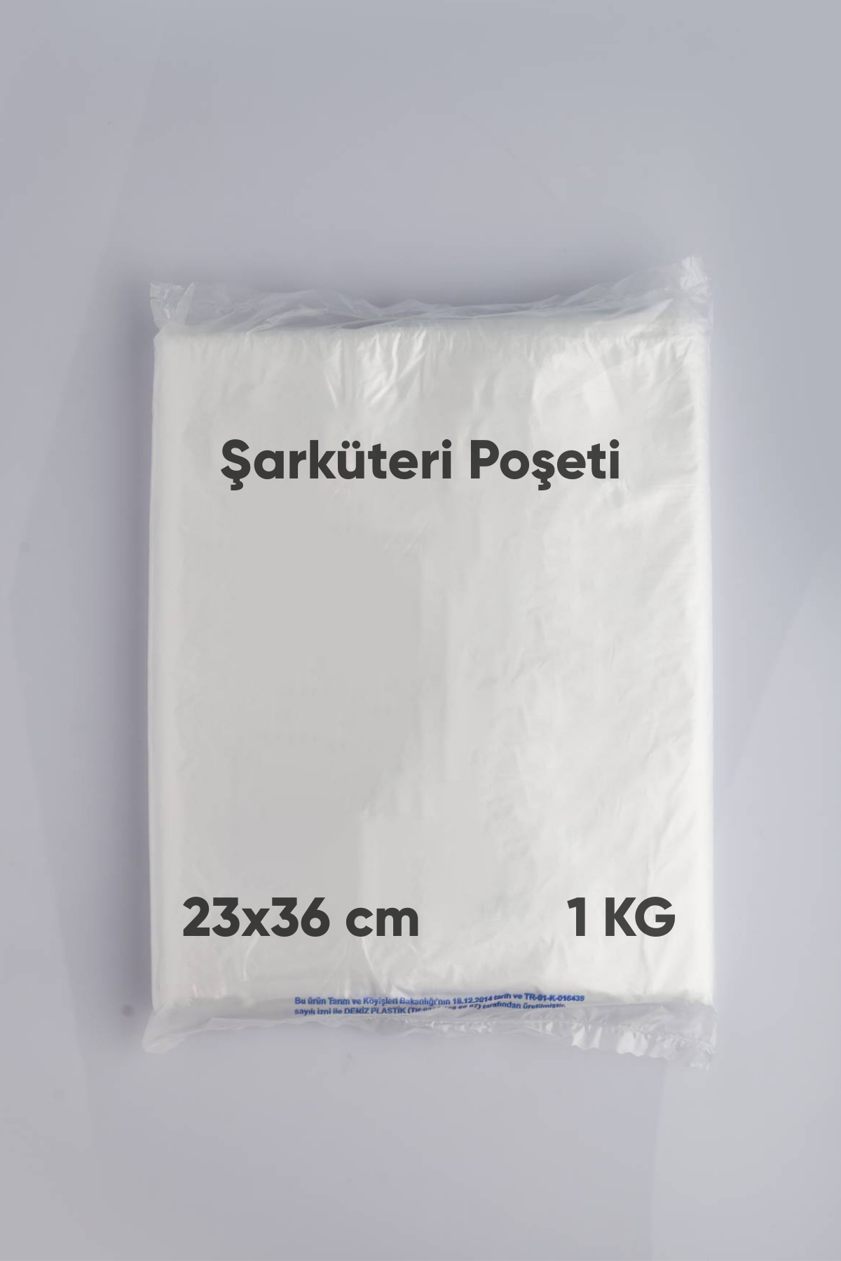 1lik Şarkuteri Poşeti 23x36 cm 1 KG
