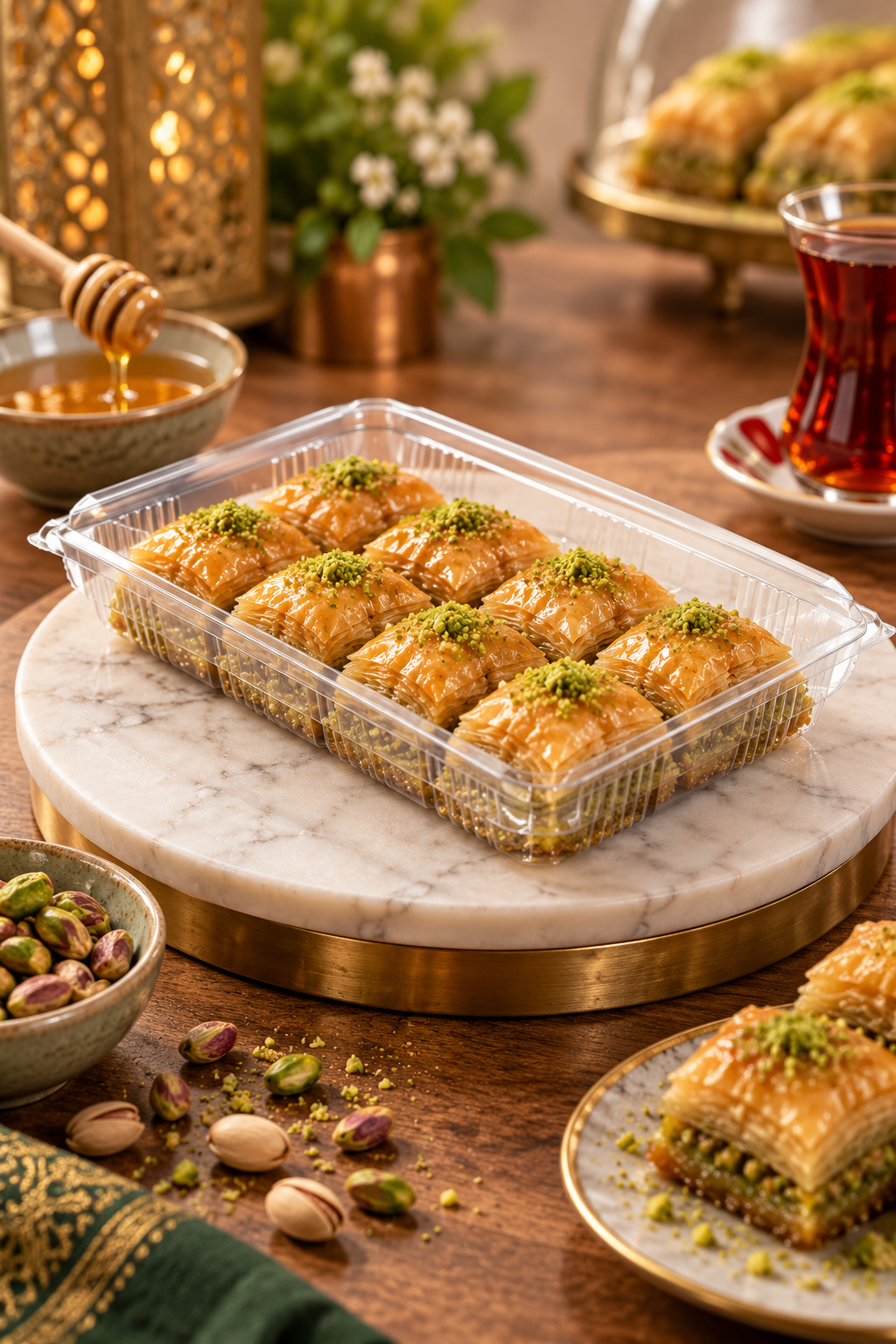Dipack 500 cc Baklava Kabı 50li