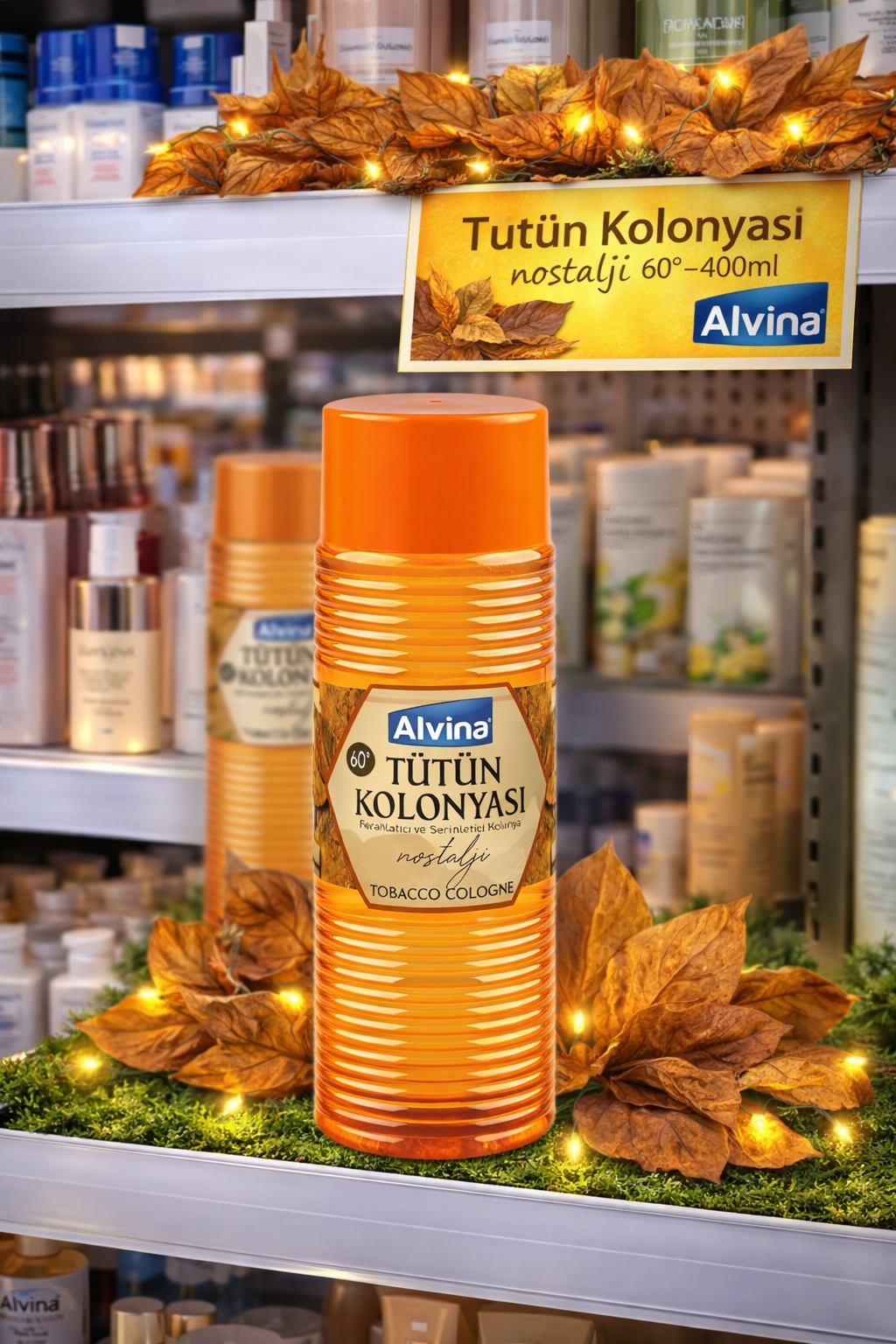 Alvina 60 Derece Tütün Kolonyası 400 ml