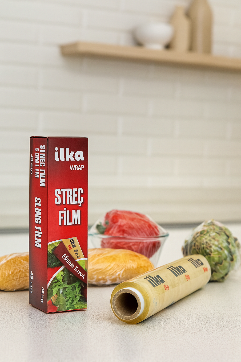 45 cm x 270 mt İlka Dökme Streç Film