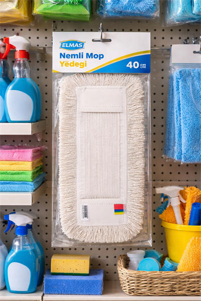 Elmas Nemli Mop Yedeği 40 cm