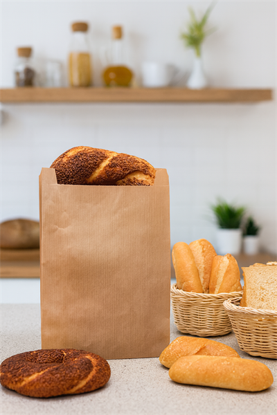 15x33 cm Kraft İthal Şamua Kese Kağıdı 10 KG