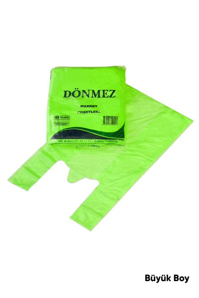 Hışır Renkli Atlet Poşet Büyük Boy 1 KG