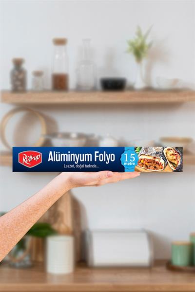Roll-Up Alüminyum Folyo 30 cm 15 mt