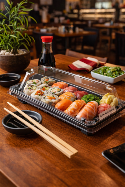 Dipack 160×91 Sushi Kabı 400lü