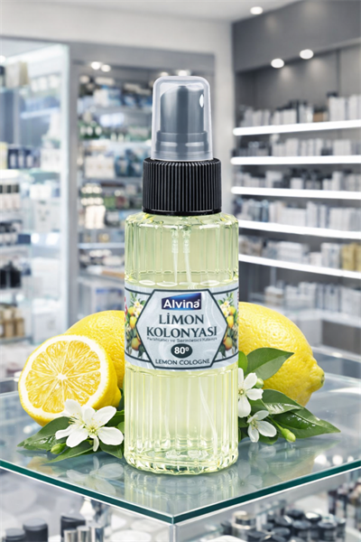 Alvina 80 Derece Sprey Limon Kolonyası 100 ml