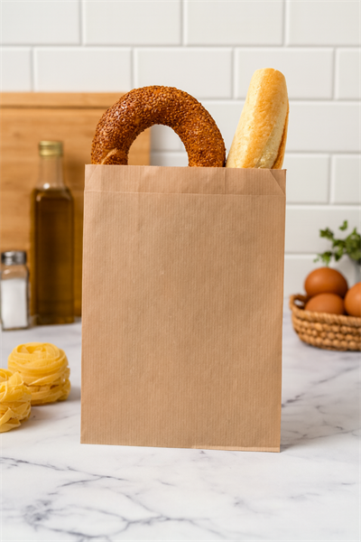 15x25 cm Kraft İthal Şamua Kese Kağıdı 10 KG