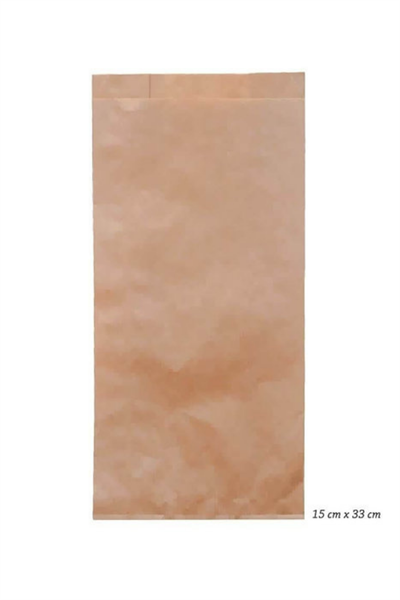 15x33 cm Kraft İthal Şamua Kese Kağıdı 10 KG