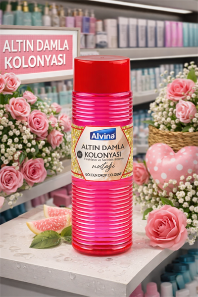 Alvina 60 Derece Altın Damla Kolonyası 400 ml