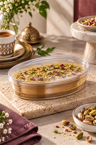 May-410 380 cc Kapaklı Melodi Elips Kutu Gold 225li