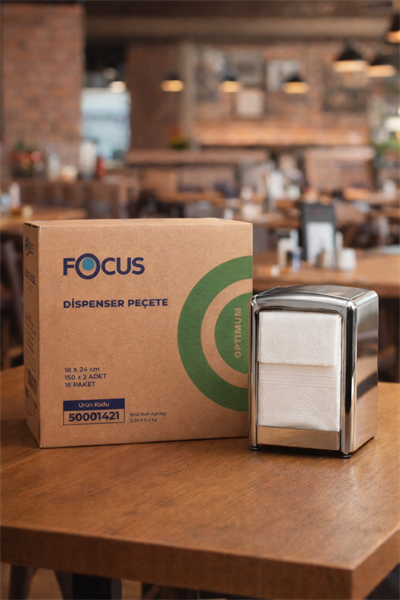 Focus Dispenser Peçete 150li 18 Paket
