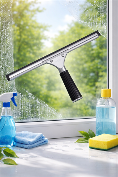 Paslanmaz Çelik Metal Camsil 35 cm