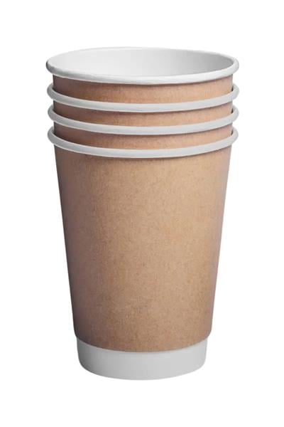 14 oz Kraft Double Wall Bardak 25li