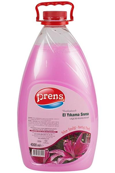 Prens Nemlendiricili El Yıkama Sıvısı Bahar Tazeliği 4 LT