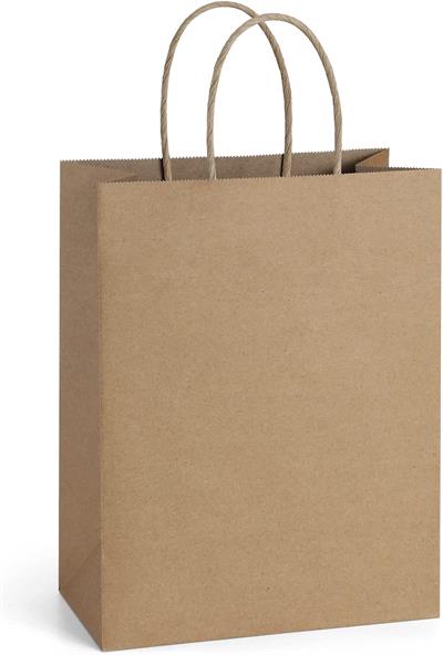 32x16x37 cm Burgu Saplı Kraft Çanta 200lü	