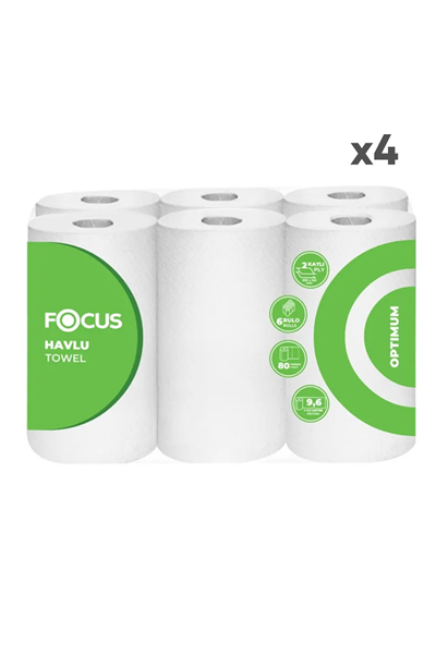 Focus 24lü Çift Katlı Kağıt Havlu