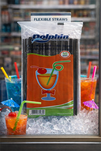 Dolphin Jelatinli Körüklü Frozen Pipet Siyah 50li
