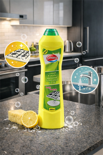 Prens Mekanik Temizleme Sıvısı Limon Kokulu 750 ml