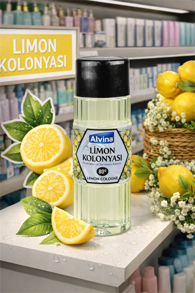 Alvina 80 Derece Limon Kolonyası 400 ml