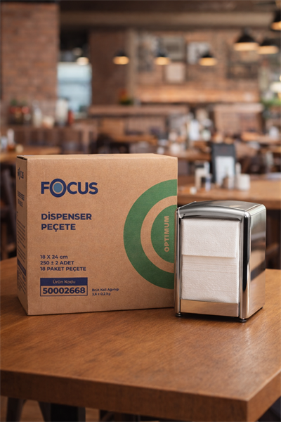 Focus Dispenser Peçete 250li 18 Paket