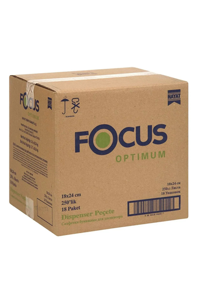 Focus Dispenser Peçete 250li 18 Paket