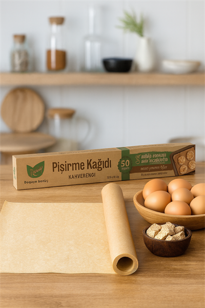 Roll-up Kraft Pişirme Kağıdı 37 cm 50 mt