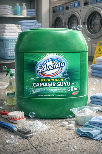 Solvendo Ultra Yoğun Çamaşır Suyu 30 KG
