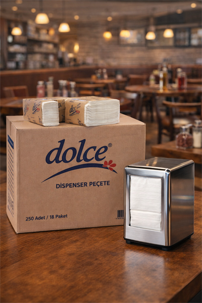 Dolce Dispenser Peçete 150li 18 Paket