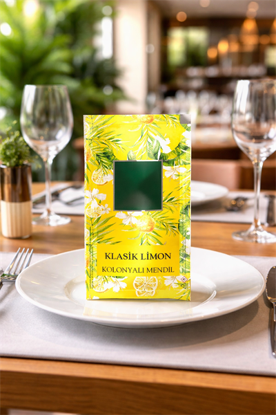 Limon Kolonya Esanslı Islak Mendil 1000li