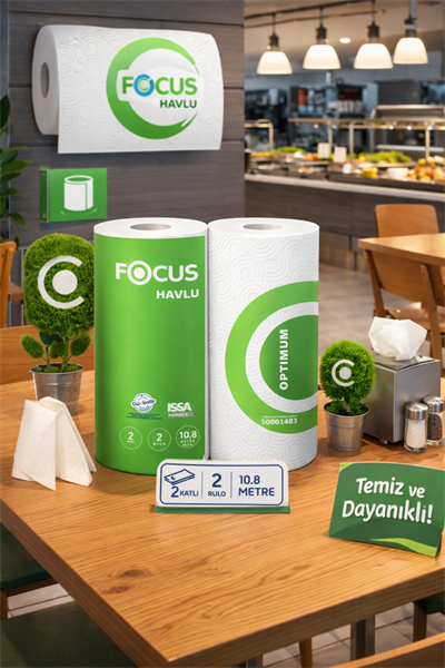 Focus 2li Çift Katlı Kağıt Havlu