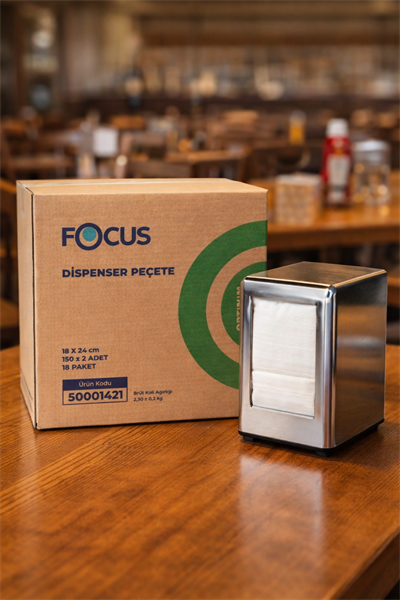 Focus Dispenser Peçete 150li 18 Paket