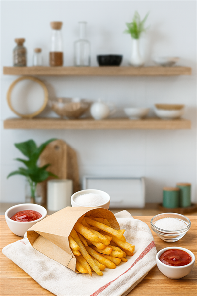 İthal Şamua Patates Cips Kese Kağıdı 9x15 cm 10 KG