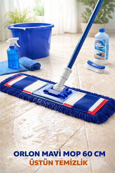 Orlon Mavi Mop 60 cm
